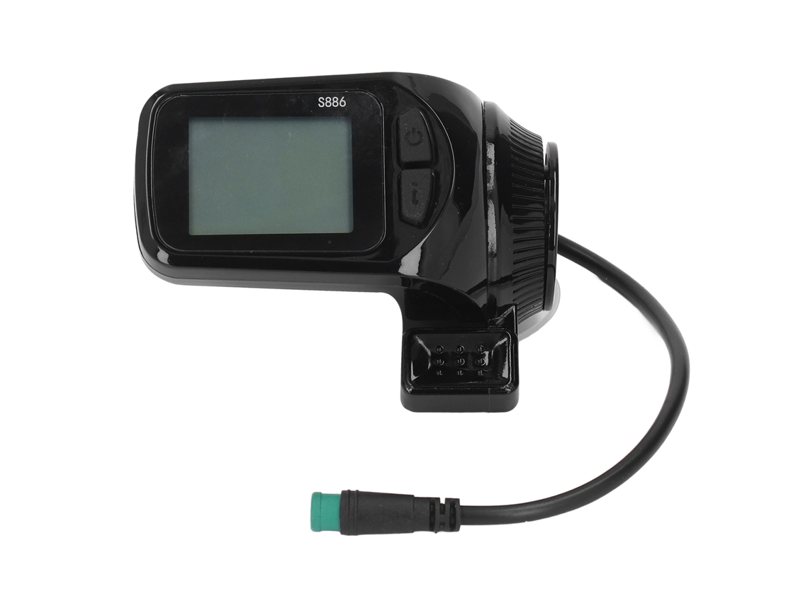 Tela LCD 2026 para bicicleta elétrica, acessório à prova d'água e com baixa taxa de falhas para scooter elétrica.