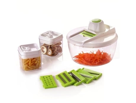 Fatiador De Legumes Com Recipientes Herzberg Hg8032