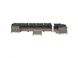 Garden Lounge Set, Garden Lounge Sets Vidaxl Cinzeto Rattan / Vime (n/a)