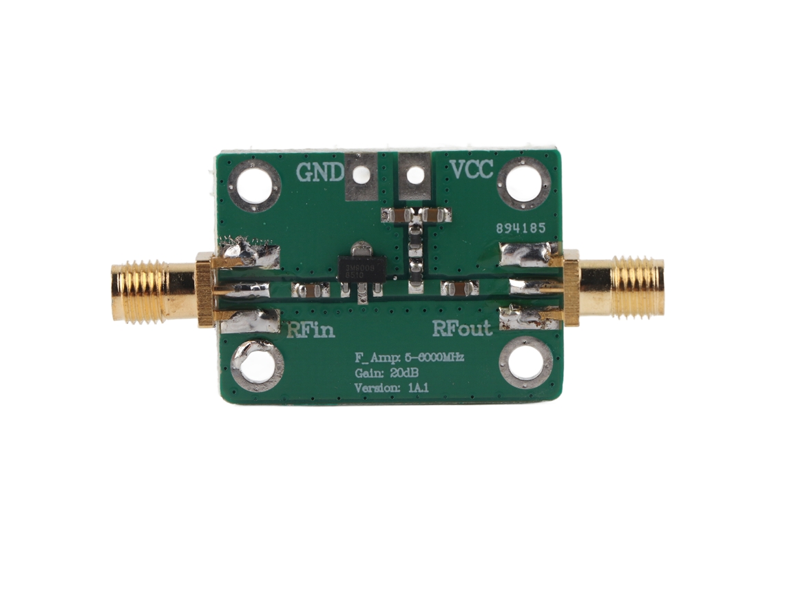 Módulo Amplificador De Ruído Bajo Lna Rf De Banda Ancha 5-6000mhz 20db
