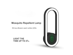 Lâmpada Repelente Ultrassônica de Mosquitos com Luz Noturna Led para Uso Indoor