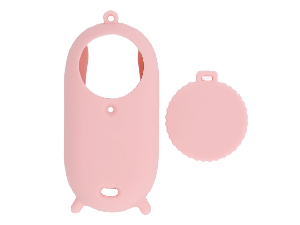 Silicone Protective Case For Go 3s Scratch Proof Thumb Action Camera Sleeve Case Cover With Lens Guard Pinkish LAXISCREED