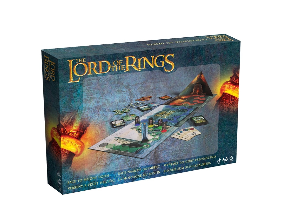 Shuffle Senhor dos Anéis Mount Doom Jogo de Tabuleiro 30 Min