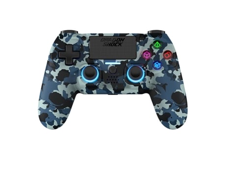 DRAGONSHOCK Mizar Camuflagem Bluetooth Gamepad Playstation 4