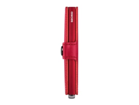 Carteira Secrid Premium Miniwallet Emboss Diamond Red
