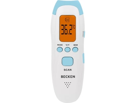Termómetro Digital BECKEN Bdt-2978 D (Outlet Grade A -  Tempo de Medição 1 s)