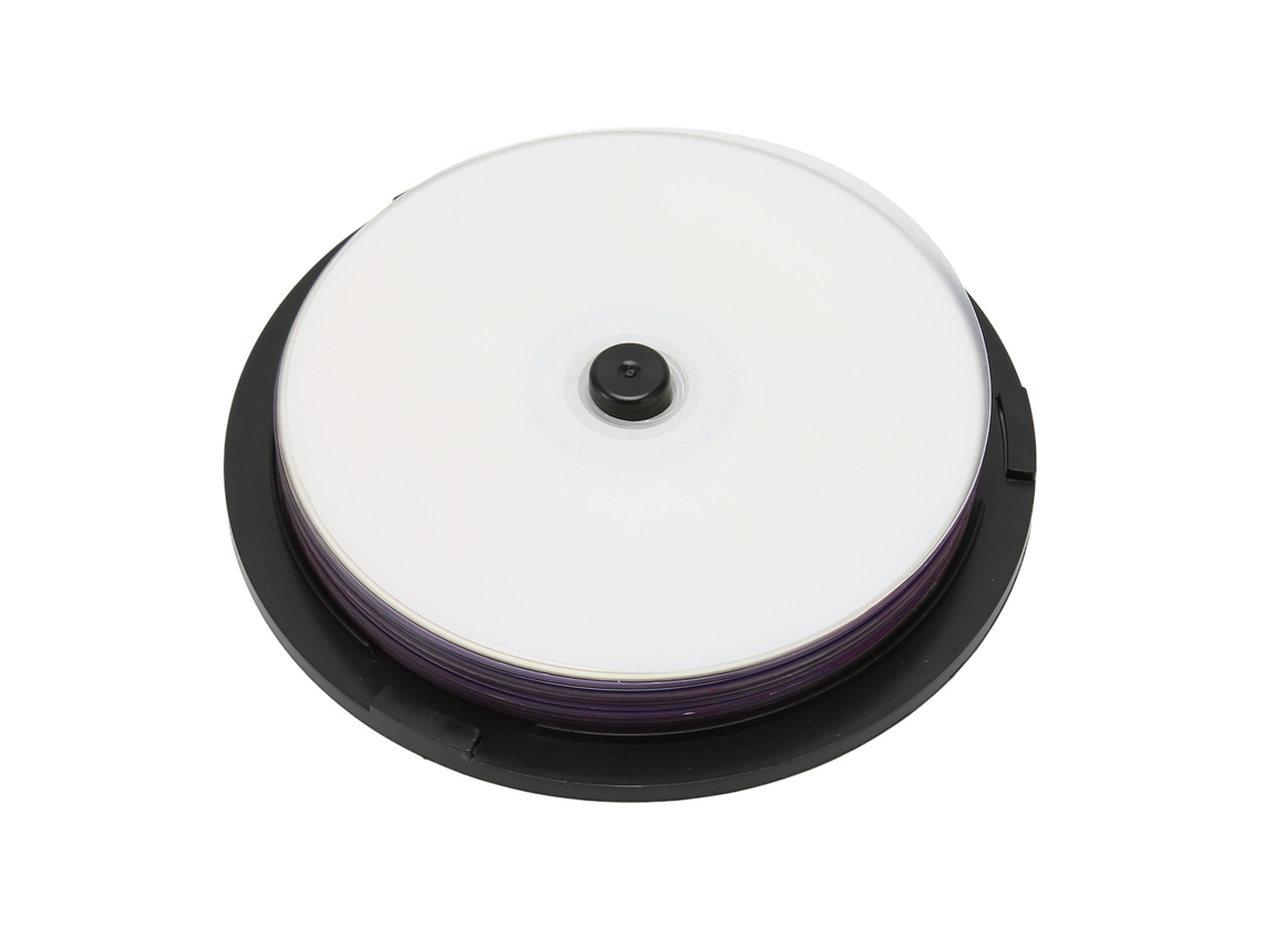 Dvd R Disco Em Branco 8.5gb 8x Alto Velocidade Mídia Gravável De Camada Dupla 10 Unidades