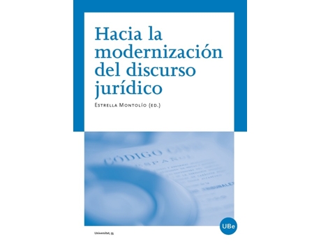 Livro Hacia La Modernización Del Discurso Jurídico de Estrella Montolio (Espanhol)
