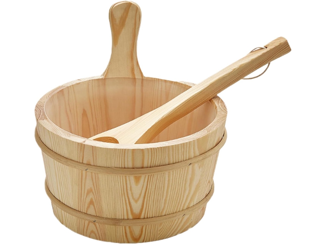 Balde Universal Para Sauna Com Capacidade Água - Versão Completa