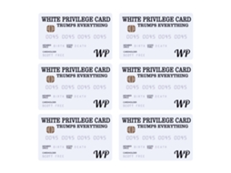 Cartão de privilégio em PVC Yunyi White com símbolo de identidade LAXISCREED