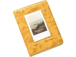 3 Bolsas 64 Pochettes Mini Álbum Foto Instantânea, Estojo De Rangement Para Fotos Para Fotos (amarelo)