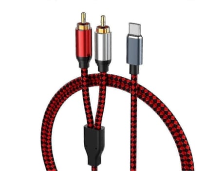 Usb Type C To 2 Rca Audio Cable Type C Rca Cable, Zmliyecqnq (1m/3ft)