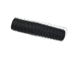Conjunto 1 Cerca Hexagonal Vidaxl Cinzento Pvc (0,6 X 100 M)
