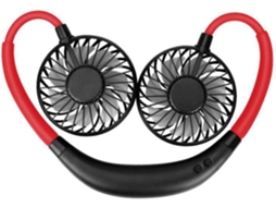 USB mini ventilador de pescoço portátil S/MARCA, 1200m, uso doméstico e externo