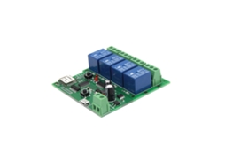 Interruptor de controle remoto inteligente Ewelink (com adaptação de tensão de ângulo amplo e ajuste multimodo de 4 canais)