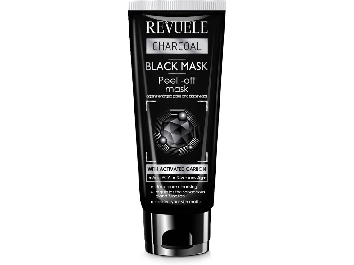 Máscara de Rosto REVUELE Carvão (80 ml)