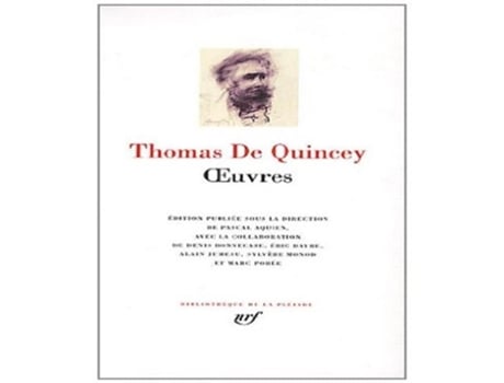 Livro Oeuvres Thomas De Quincey de Thomas de Quincey (Francês - Capa Dura)