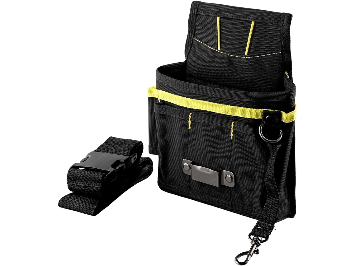 Bolsa Para Ferramentas Com Bolsos, Cinto Ajustável E Fivela De Liberação Rápida, Em Tecido Oxford 600d Impermeável