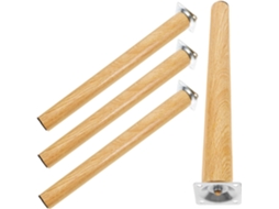 Conjunto De 4 Pés Elevados Para Mesa, Substituição De Pés Para Móveis, Para Sofá, Cama E Outros Móveis