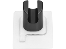 Suporte Para Chuveiro Hyuduo, Adesivo Suporte Para Chuveiro Em Abs Preto Fosco, Montagem Na Parede Impermeável Sem Furos