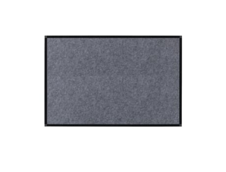 Bi Office Quadro De Avisos New Generation A9, 90x60cm, Superfície Em Pet Cinzento, Moldura Em Alumínio Preto Fa031468315