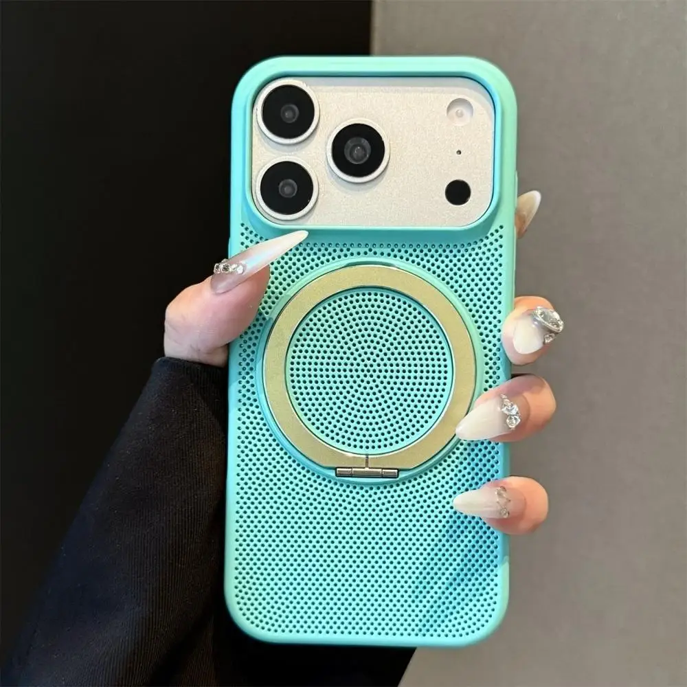 Capa De Carregamento (verde Para Iphone 13 Pro) Com Malha Magnética Para Dissipação De Calor.