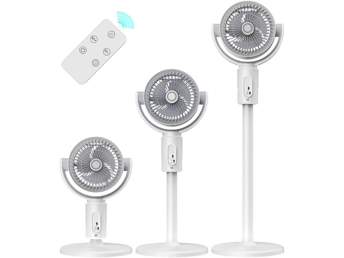 Ventilador de Chão/mesa BRILVIBERA com Controle Remoto, Temporizador