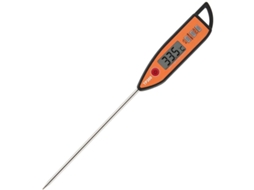 Termómetro Digital De Carne Lurelia Com Sonda Dobrável Para Cozinha E Churrasco, Retroiluminado, Preto, -50 A 300 °c