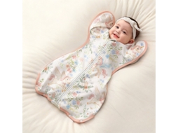 Saco de dormir para bebê, alivia o reflexo de sobressalto, algodão, tamanho P (23x60cm), vermelho Panoona.