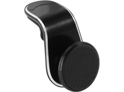 Suporte Magnético Para Celular Veicular, Preto, Para Saída De Ar.