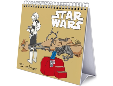 Calendário de Secretária  Deluxe (2021)