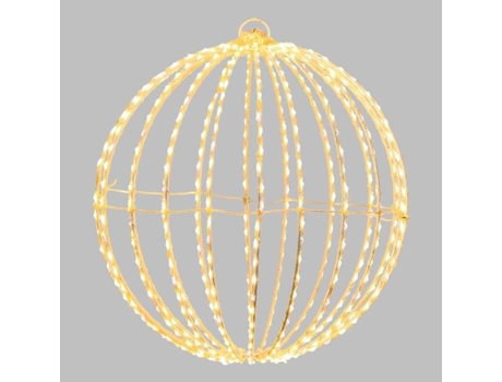 Esfera Luminosa Lotti? 3d Ø30cm Metal Led Jardim