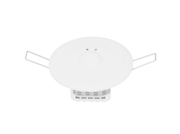 Sensor de Micro ondas de Detecção de Movimento 360 Graus para Teto 110 240v Ingresso Recessado