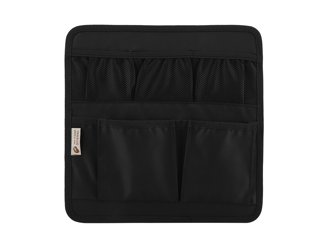 Inserto Organizador para Mochila de Viagem Portátil com Bolsas de Armazenamento e Ajuste Lateral S/MARCA
