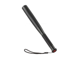 Lanterna Led Taco De Beisebol Preto Ultra Brilhante Liga De Alumínio Forte 36 Cm Design Portátil Para Segurança Noturna Atividades Aquaforge