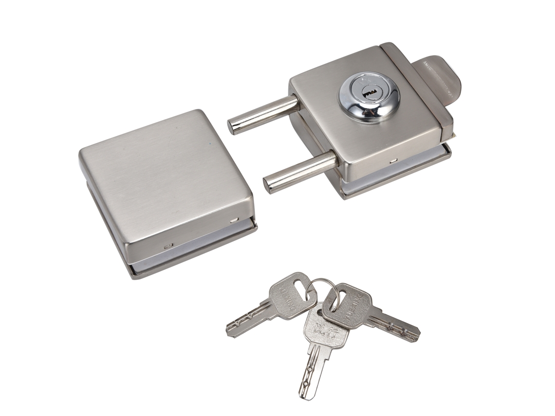 Fechadura de Porta de Vidro 10 12mm S/MARCA