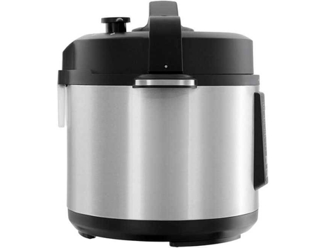 Máquina de Cozinha Multicooker CROCKPOT CSC051X-01 (5 L - 1100 W) — 4 opções para cozedura lenta, Selar/Saltear ou Vapor , 8 opções de cozedura rápida. Painel digital programável, com possibilidade de inicio diferido. Recipiente para cozinhar desmontável e com capacidade de 5L.