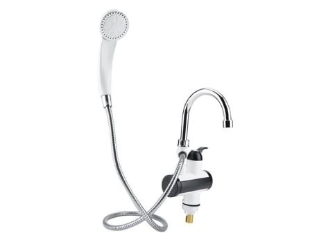 Dispensador instantâneo de água quente e fria, torneira de aquecimento, display de temperatura cabeça de chuveiro UE HB032 CUQUE