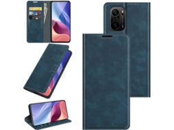 Capa Ímã Interno Protetora para Xiaomi Xiaomi Poco F3 HONGWE. Anti-Choque Azul