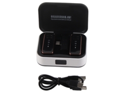Microfone Lavalier Sem Fio EOOCOO