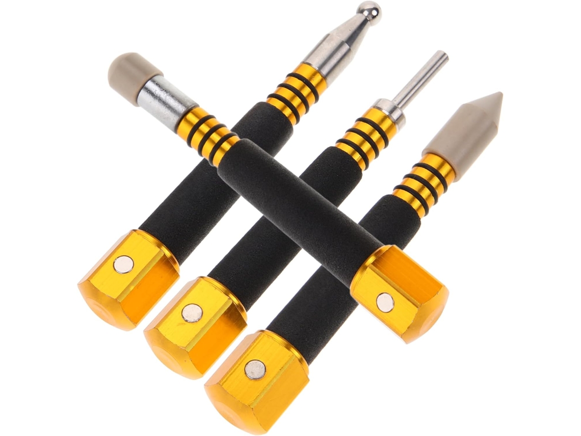 Conjunto De 4 Canetas Para Reparo De Amassados Sem Pintura Em Ferro, Ferramenta Para Remoção De Amassados Faça Você Mesmo