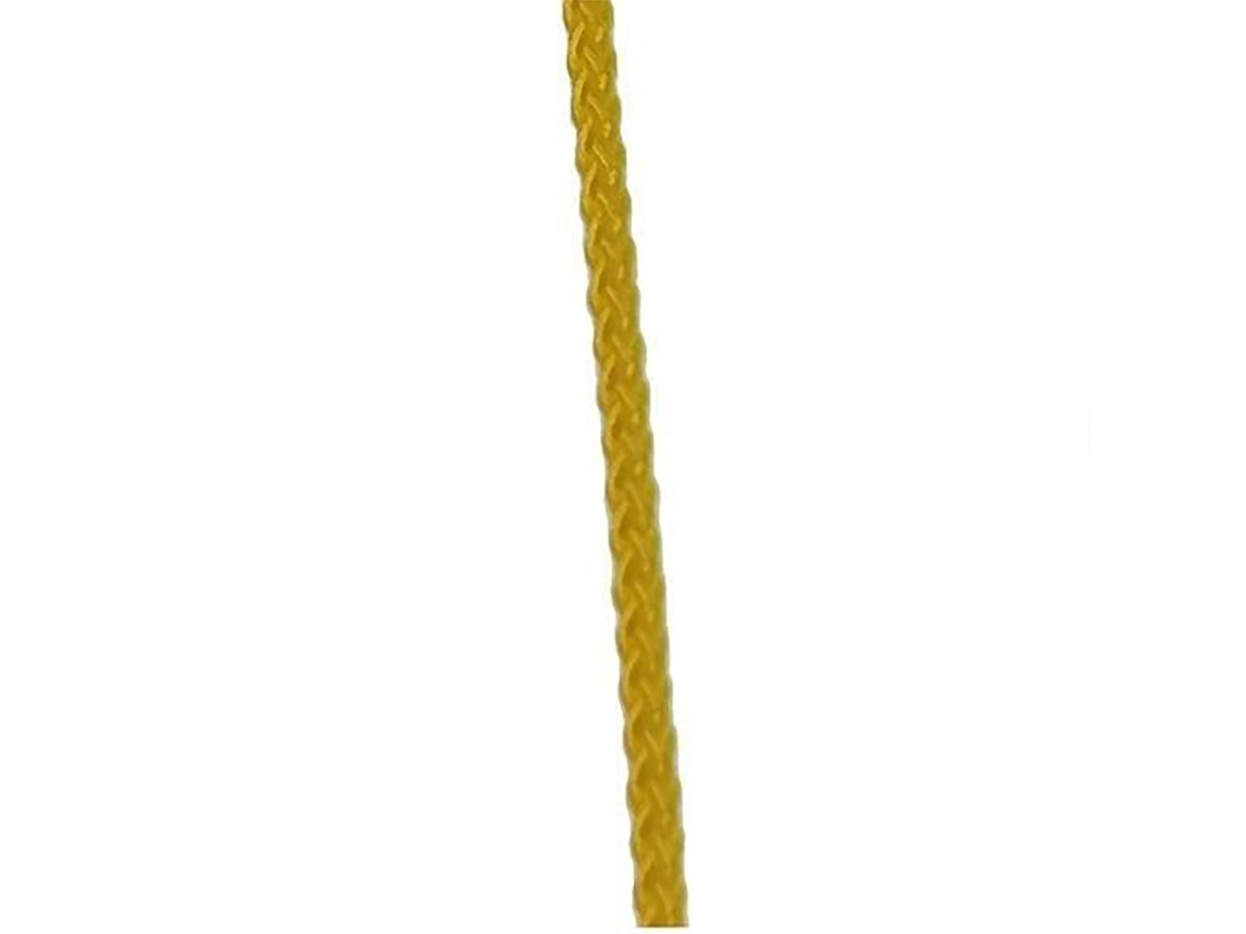 Corda de Poliéster 12 M Amarelo 4 Mmpoly Ropes