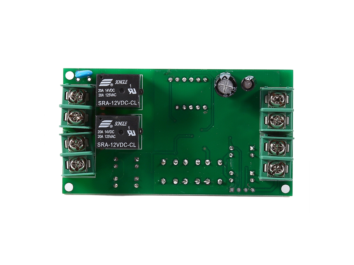 Laxiscreed Relé Programável 12v Para Controle De Plc Com Delay E Motor Dc Reversível