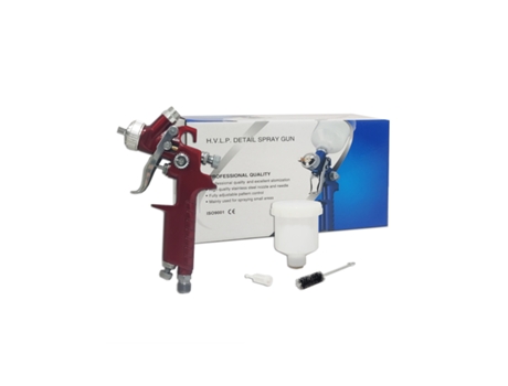 Mini Pistola De Retoque 0,8 Mm Hvlp Starchem (roja)