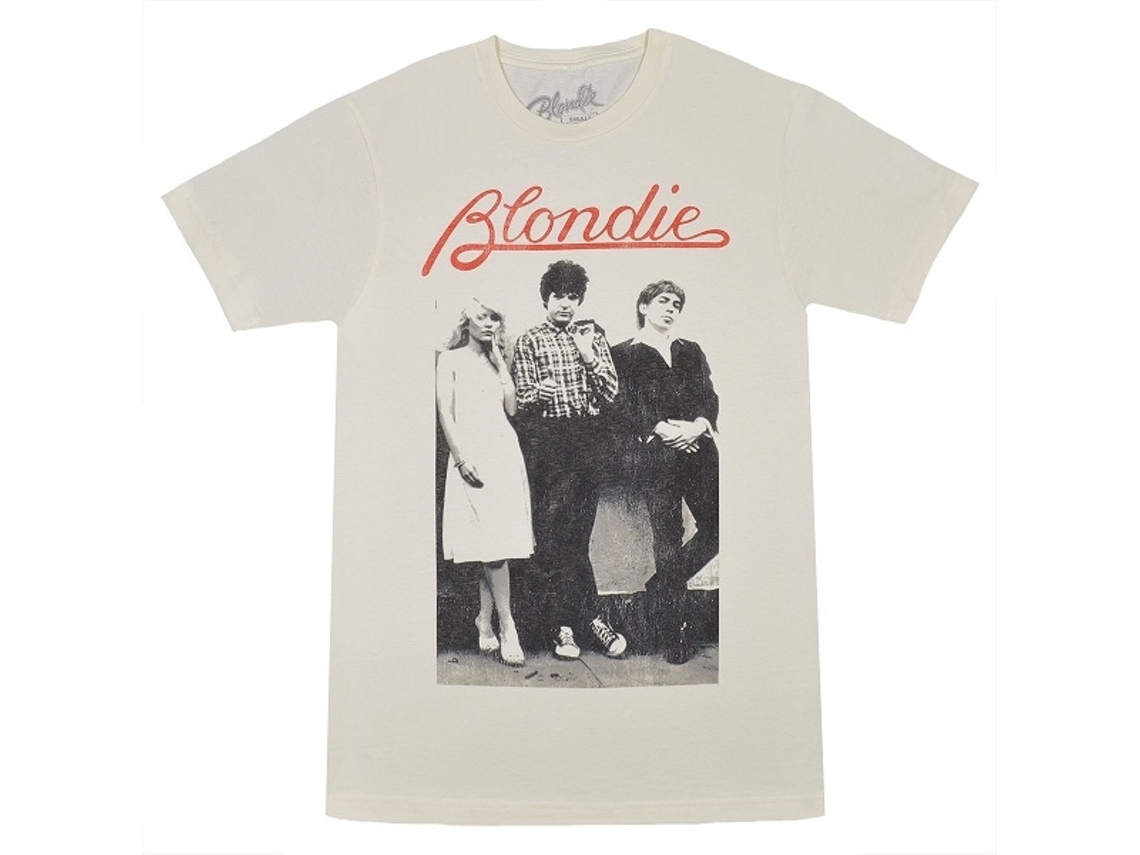 Blondie Wallflowers Logo T-shirt Unisex Adults Size:xxxl