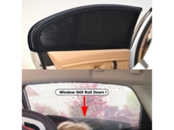 T4w Par De Protetores De Sol Para Janelas De Carro Proteção Máxima Uva Para Bebés, Crianças E Animais*