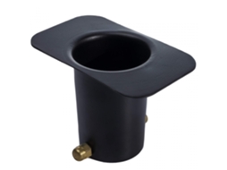 Adaptador De Calha De Alumínio Com Revestimento Em Pó Preto, Fácil Instalação Para Corrente De Chuva E Drenagem Externa