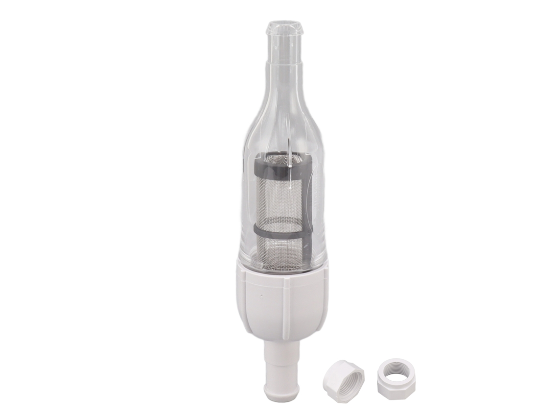 Filtro de tecido Primerox, linha 48 080, com tampa, para limpeza de piscinas.