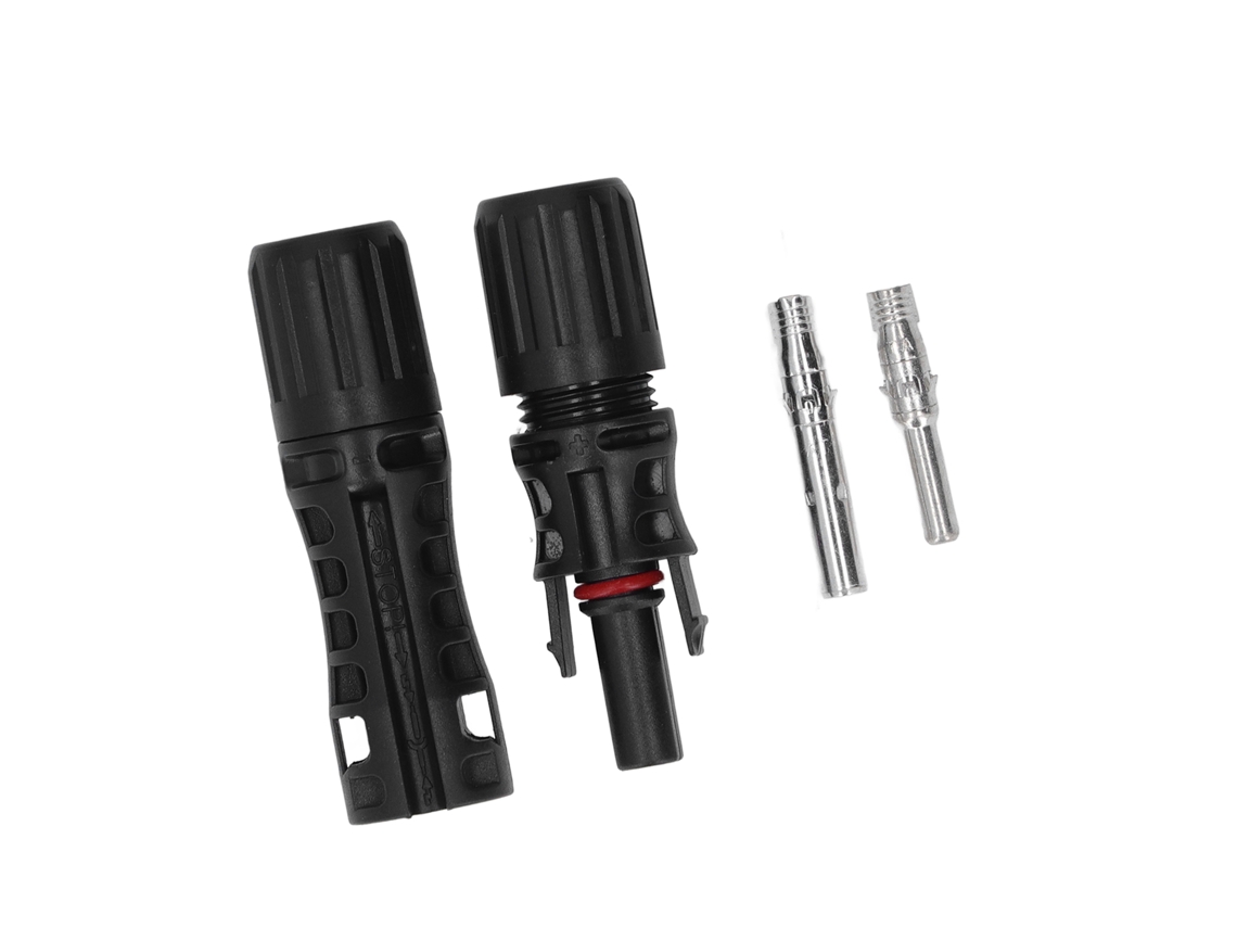 Awts 5 Conjuntos Conector Cable Painel Solar Ip67 Impermeável 1500v Macho Fêmea Pv
