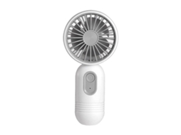 Mini Ventilador Portátil Recarregável Usb Leve Com Três Velocidades De 3